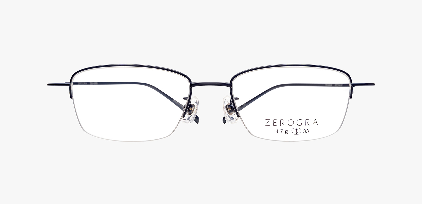 ZEROGRA ZEG-S005(52 ﾈｲﾋﾞｰ): メガネフレーム｜眼鏡市場【公式