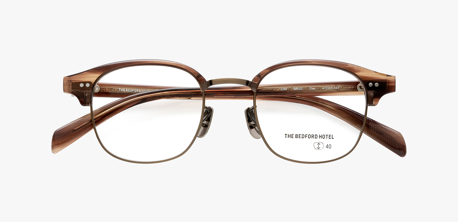 BFH-19(46 ﾌﾞﾗｳﾝ): メガネフレーム｜眼鏡市場【公式】(メガネ・めがね