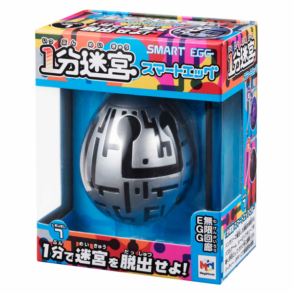 1分迷宮 スマートエッグ（全6種）｜商品情報｜メガトイ｜メガハウス