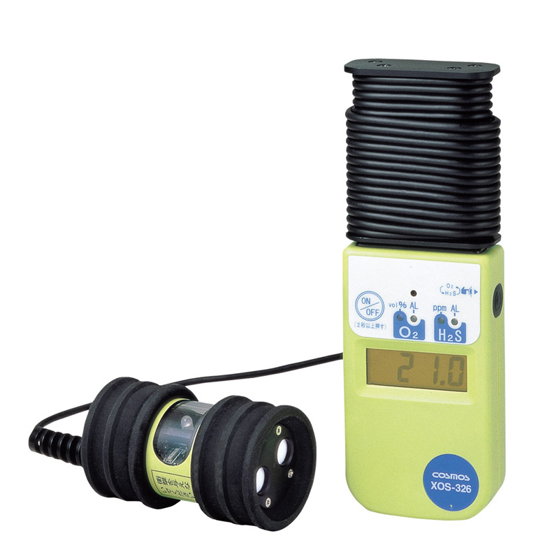 5m仕様】投げ込み型 酸素・硫化水素濃度計 デジタル 酸欠防止 環境機器