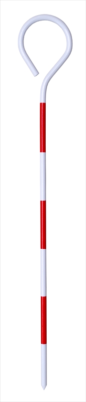 ピンポール スチール製 測量用ポール 30cm×6mmφ 5cmピッチ SAP-30