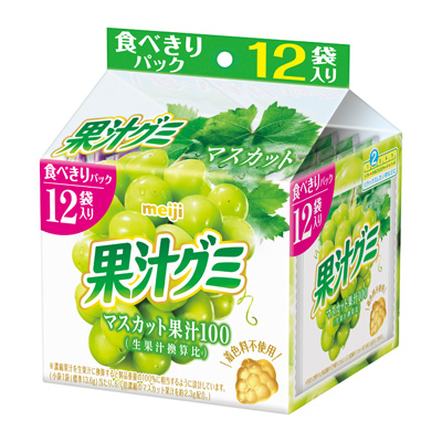 果汁グミスマートパックぶどう 163g | グミ | 株式会社 明治 - Meiji