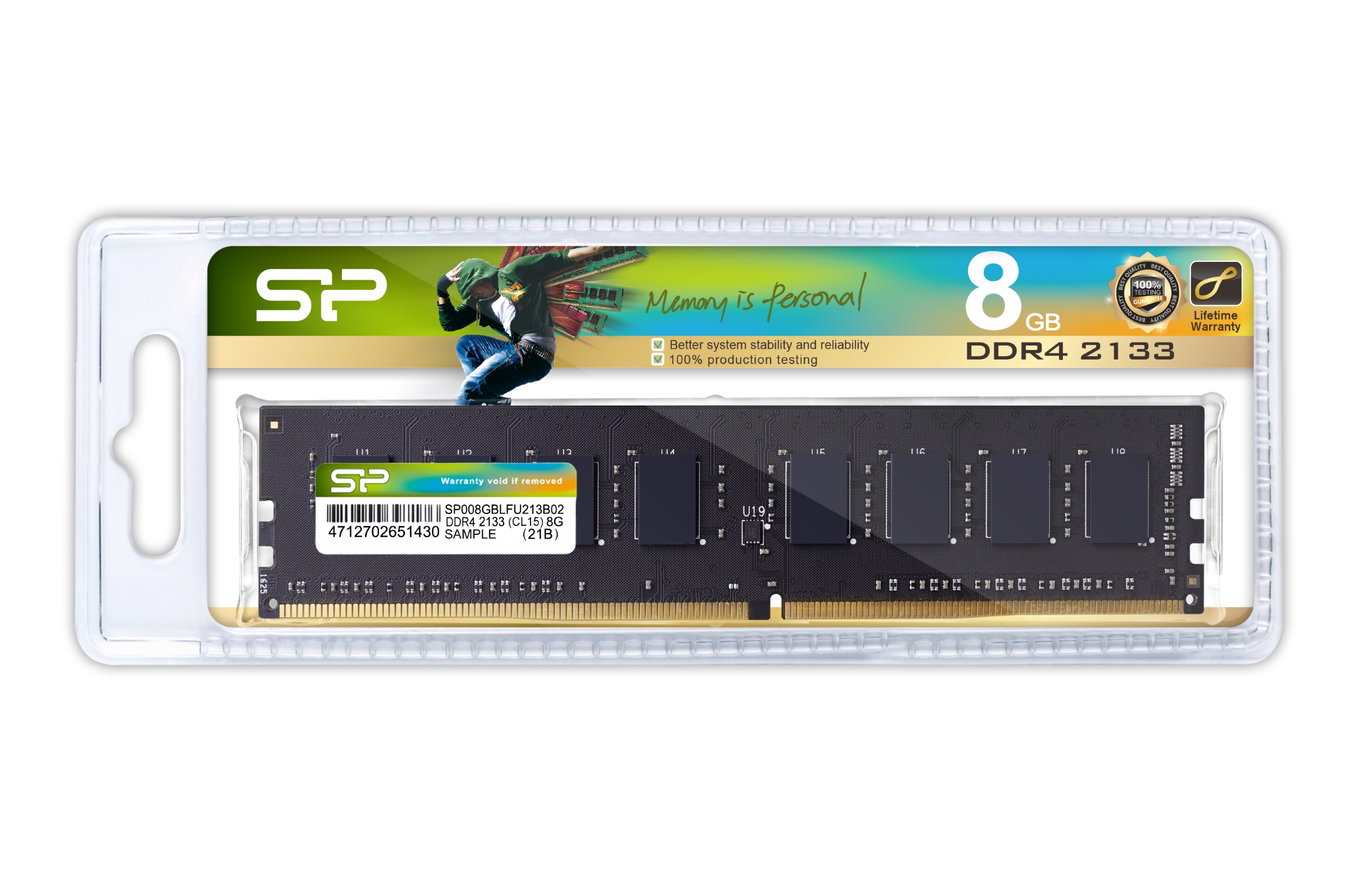 8GB DDR4 PC4-17000 2133MHz RAM for Desktop | MemoryC