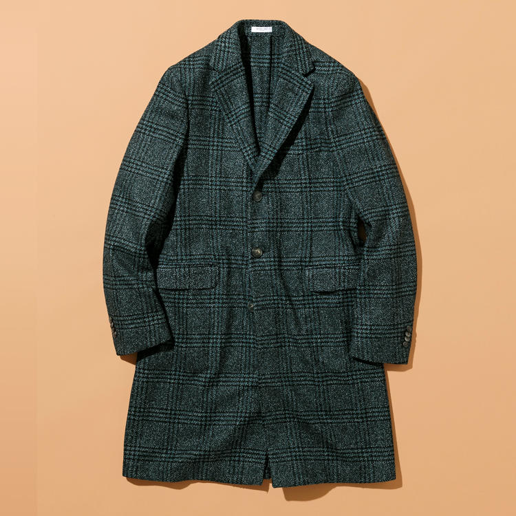 ロング丈で歩き姿が美しい！ ボリオリのシングルチェスターコート