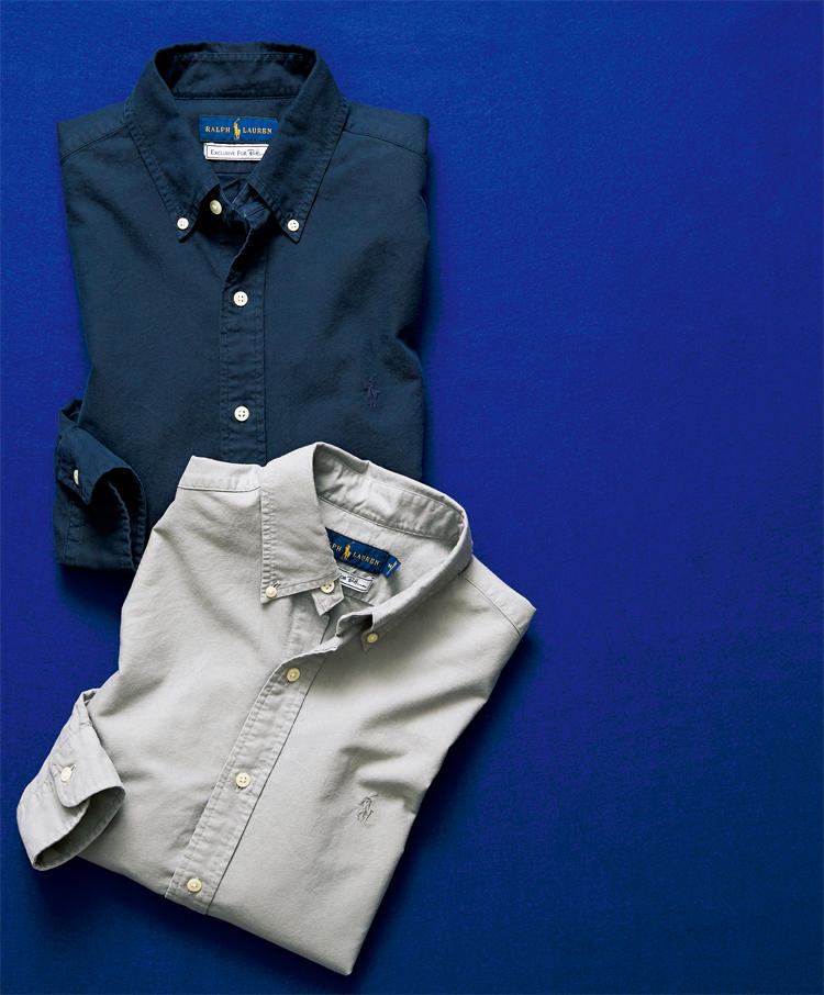 ポロ ラルフ ローレン」のオックスフォードシャツ、通常よりシックに