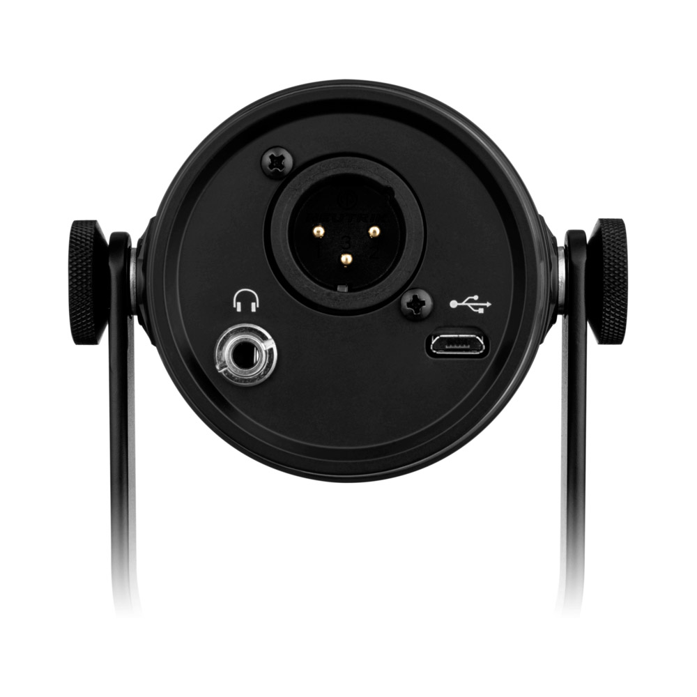 SHURE ポッドキャストダイナミックマイク MV7(黒色/KLOTZマイク