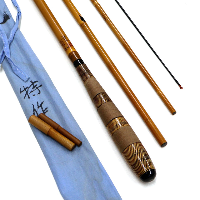 八雲 ヘラブナ竿 竹製 122cm 専用ケース付き 八雲 ヘラブナ竿 竹製