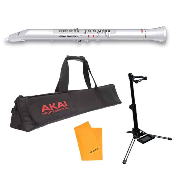 で*ぃ様 再生品(修理後新品) AKAI EWI solo ホワイト 保証書付き AKAI