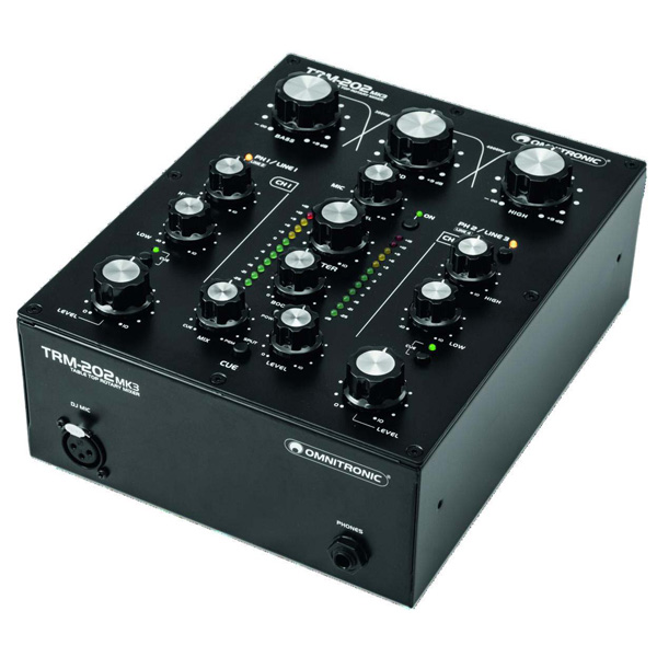 Omnitronic(オムニトロニック) ／ TRM-202 MK3 2チャンネル DJ用