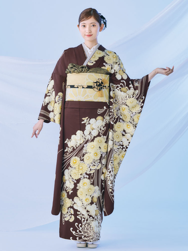 シンプルモダン振袖 H-713 | 岐阜・大垣・一宮で振袖レンタル・購入