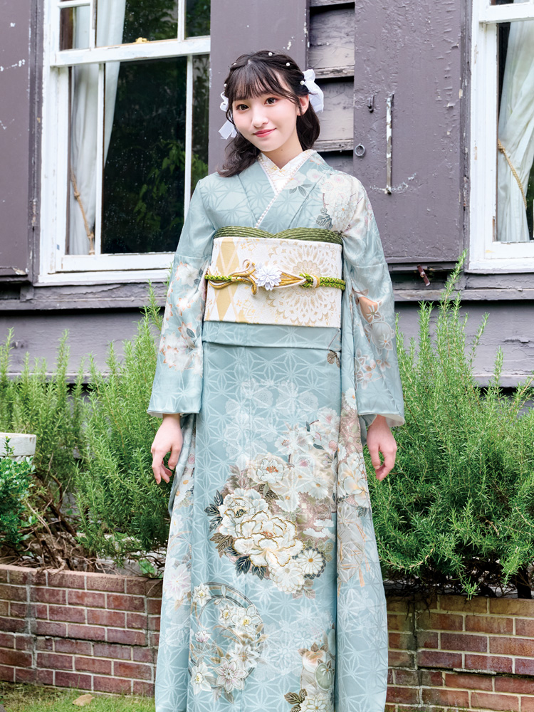 キュート振袖 H815 | 岐阜・大垣・一宮で振袖レンタル・購入、着物なら