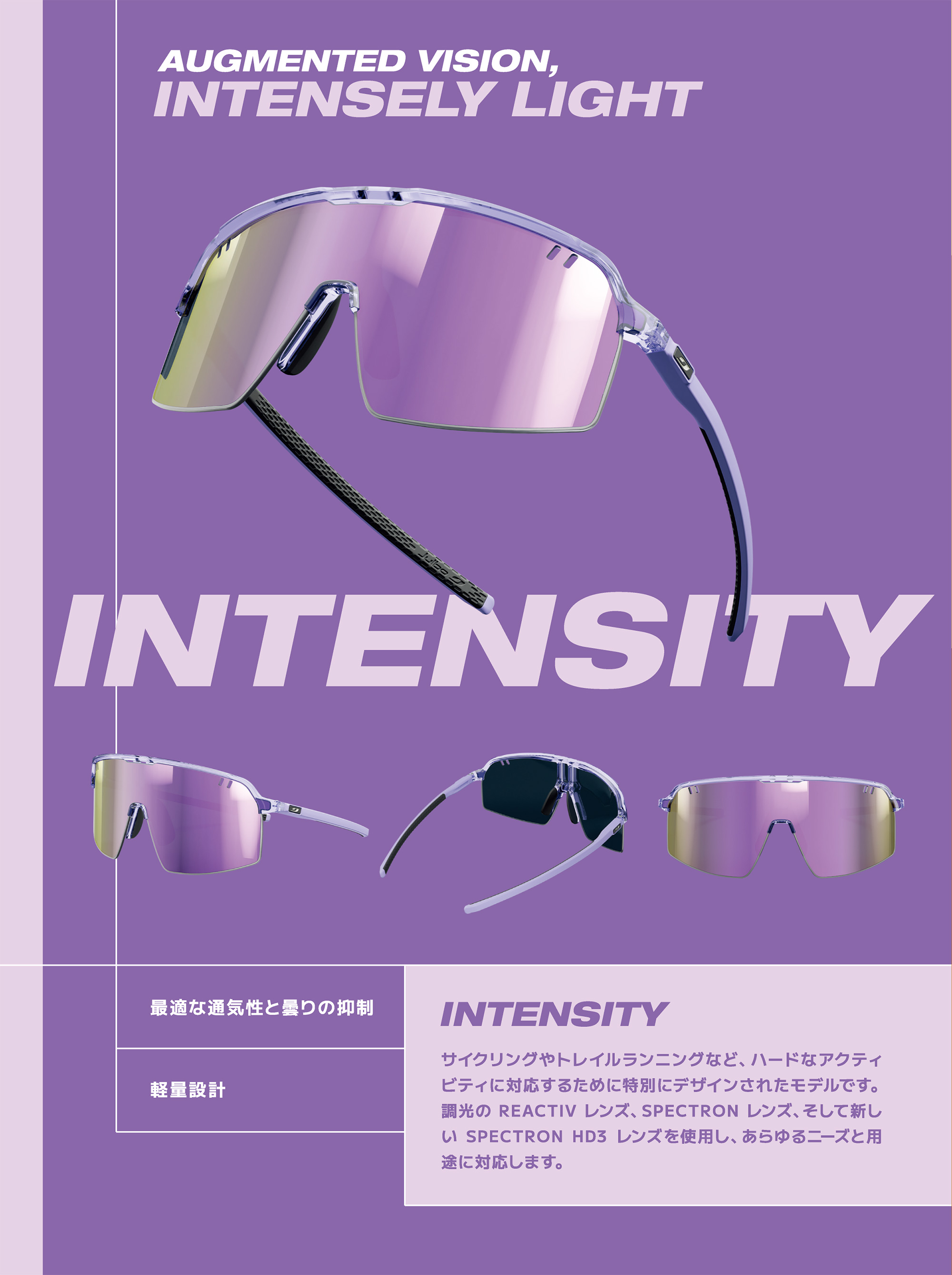 INTENSITY (Spectron 3) [J5901132] @ Julbo ジュルボ | ミヤコ