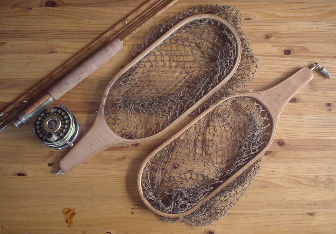 アキマル バンブー ランディングネット(小) Bamboo rod builder