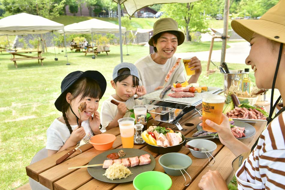 手ぶらBBQ - Presented by UNIFLAME｜ SORAIRO国上-道の駅国上-｜新潟