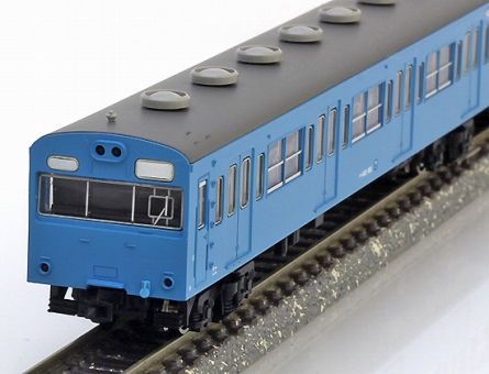 国鉄103系1次改良車非冷房 スカイブルー・東海道緩行線 7両セット