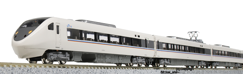 Kato 681系 しらさぎ KATO 10-1313 681系「しらさぎ」6両基本セット