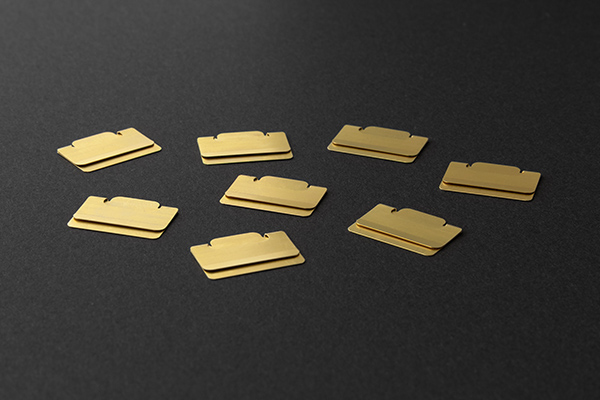 クリップ｜チラットインデックスクリップ＜S＞ 真鍮(43432006)｜ミドリ