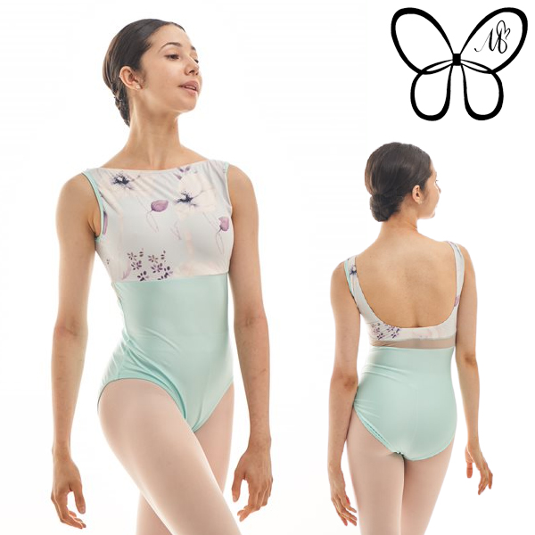 Mihorobe/ミホローブ 】バレエ レオタード 大人 ジュニア ボートネック