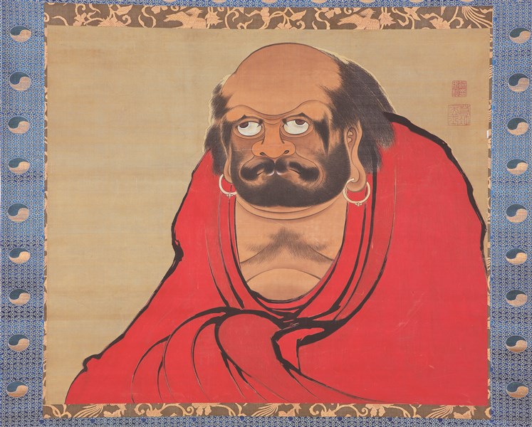 達磨図 伊藤若冲筆 - MIHO MUSEUM