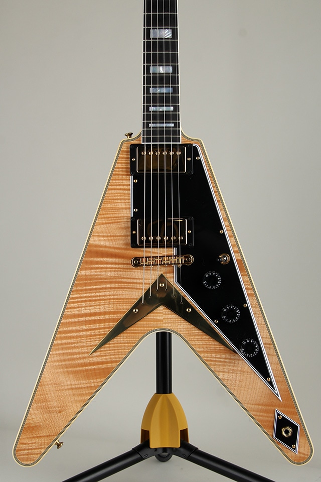 Flying V Custom AAA Top Antique Natural Gloss【S/N:CS502692