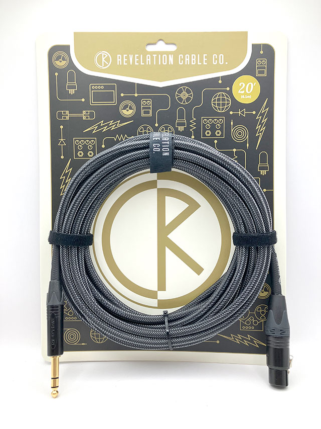 Silver Tweed Microphone Cable - Van Damme Tour Grade Classic XKE