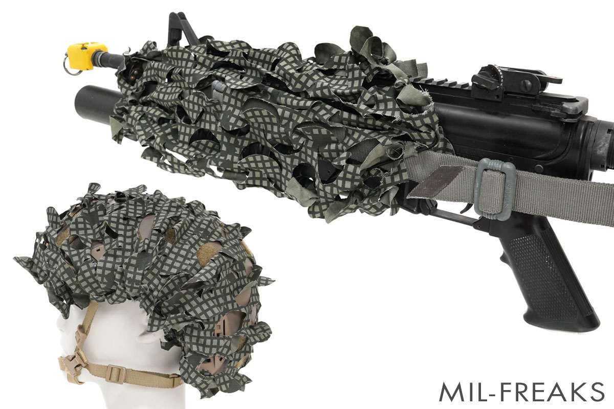TMC カモフラージュ レーザーカット ヘルメット / ライフル カバー