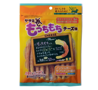 シーズイシハラ NEO ササミ巻き もっちもちチーズ味｜みんなのペット