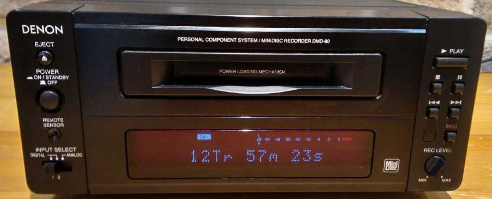 Denon DMD-80 [MiniDisc Wiki]