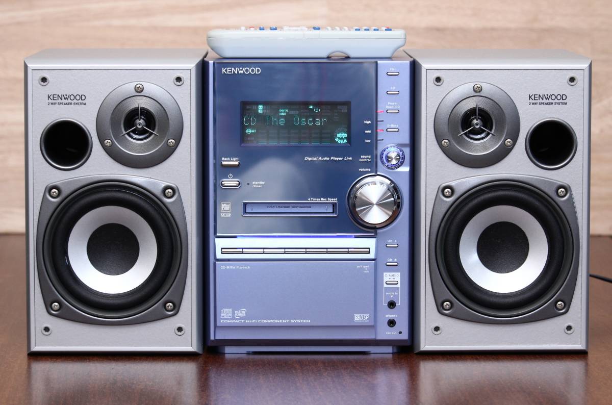 CD/MDコンポ(KENWOOD)✵RXD-SZ3MD✵ Kenwood SZ-3MD [MiniDisc Wiki]
