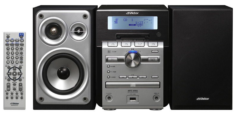 VICTOR UXZ2 CD MD USB カセットテープ コンポ ビクター Victor UX-Z2