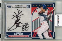 bbm 35周年 池山隆寛 直筆サインカード BBM 35周年 ヤクルト 池山隆寛