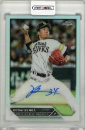 Topps Chrome NPB 2023 千賀滉大 直筆サインカード 2023 TOPPS NPB