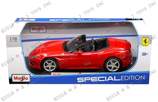 Maisto 1:18 Special Edition - Ferrari California (Open Top)(Red