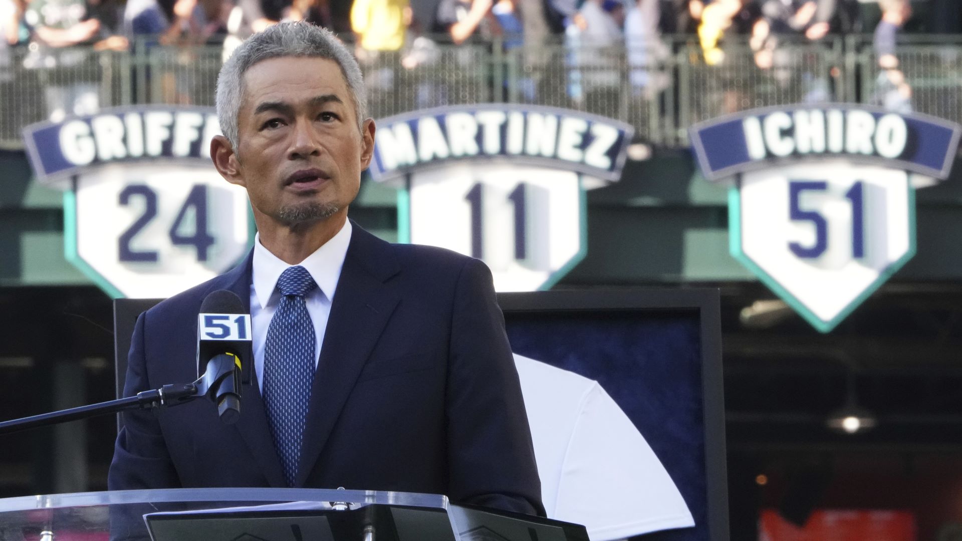 イチロー氏の51番がマリナーズの永久欠番に セレモニーが開催 - MLB.JP