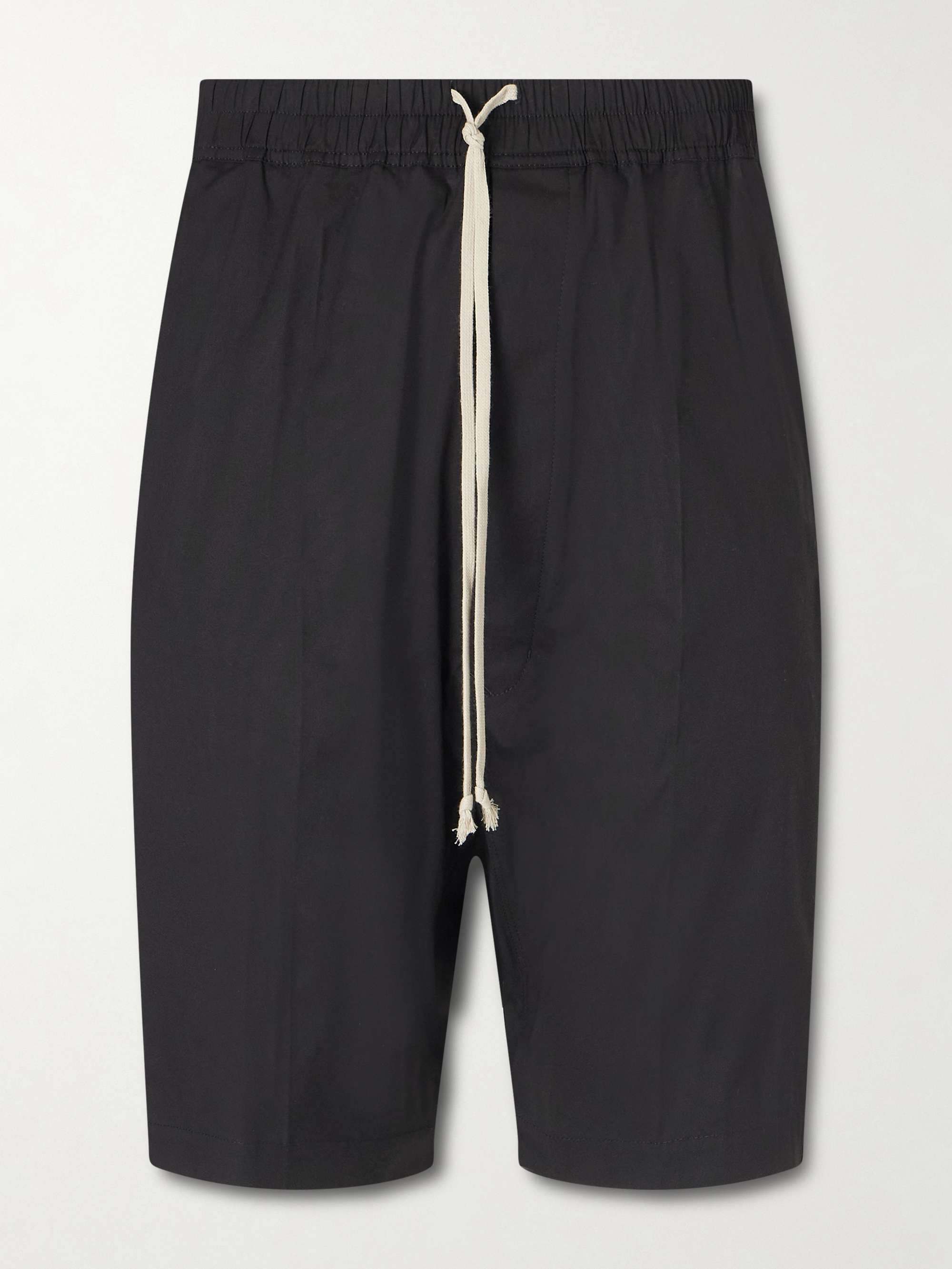 RICK OWENS Rick's Pods Straight-Leg Organic Cotton-Blend Poplin