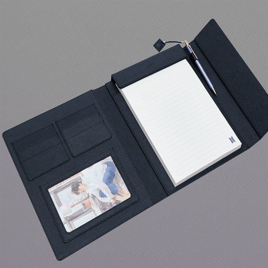 BTS SUGA Black Note & Cover Set – MrsMunKorea Shop