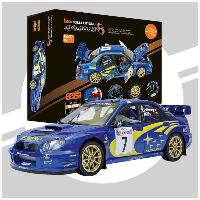 Ixo 10110 - 1:8 Subaru Impreza WRC 2003 - New | eBay