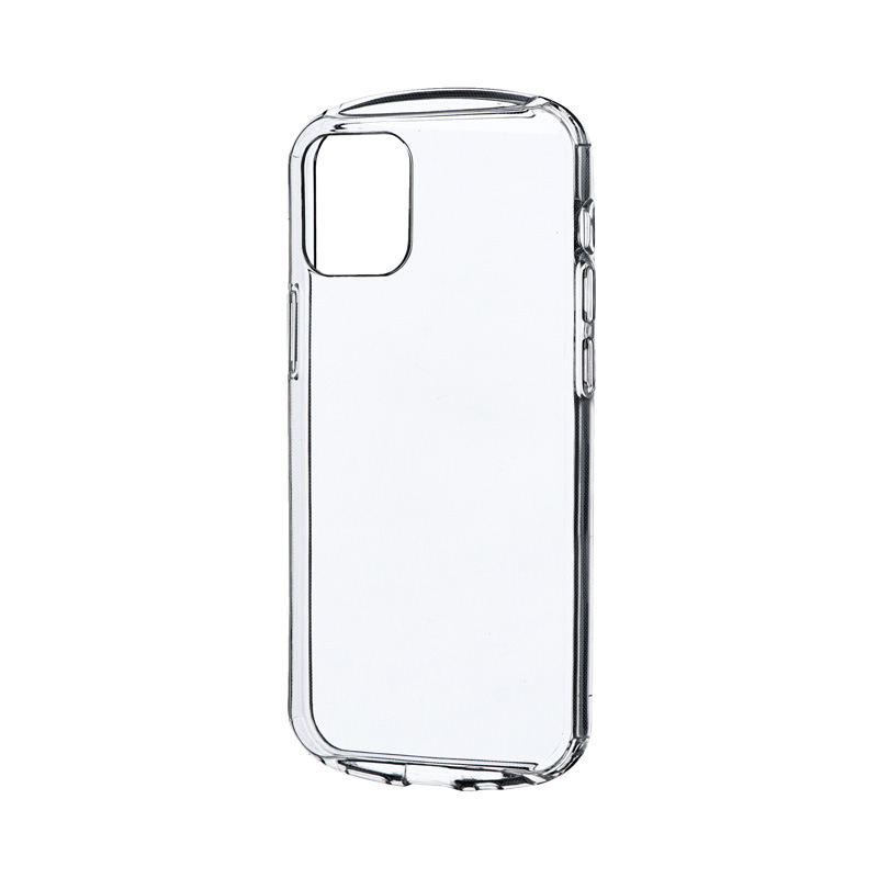iPhone 12 mini 耐衝撃ソフトケース「CLEAR Round」 クリア｜スマホ