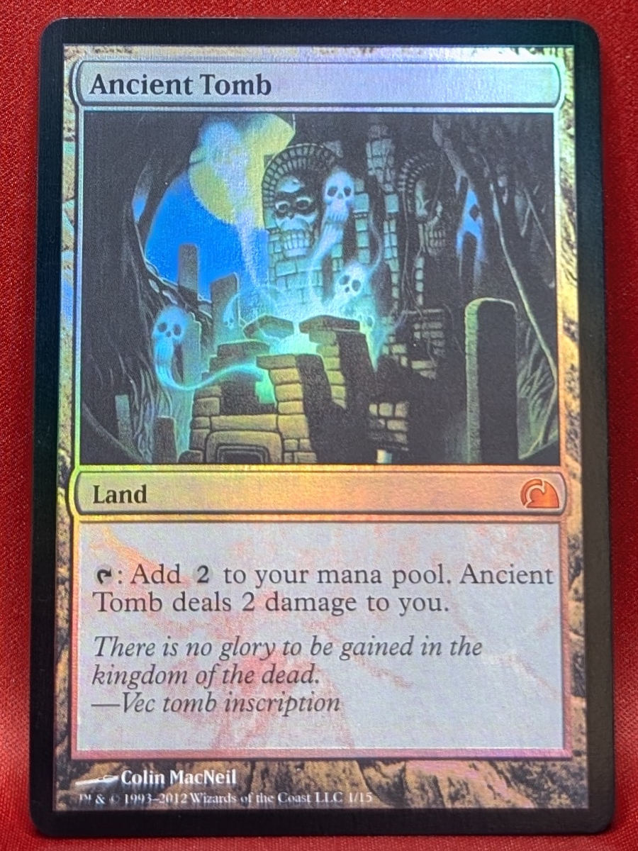 MTG 古の墳墓 Ancient Tomb テンペスト 英語版 古えの墳墓 (Ancient