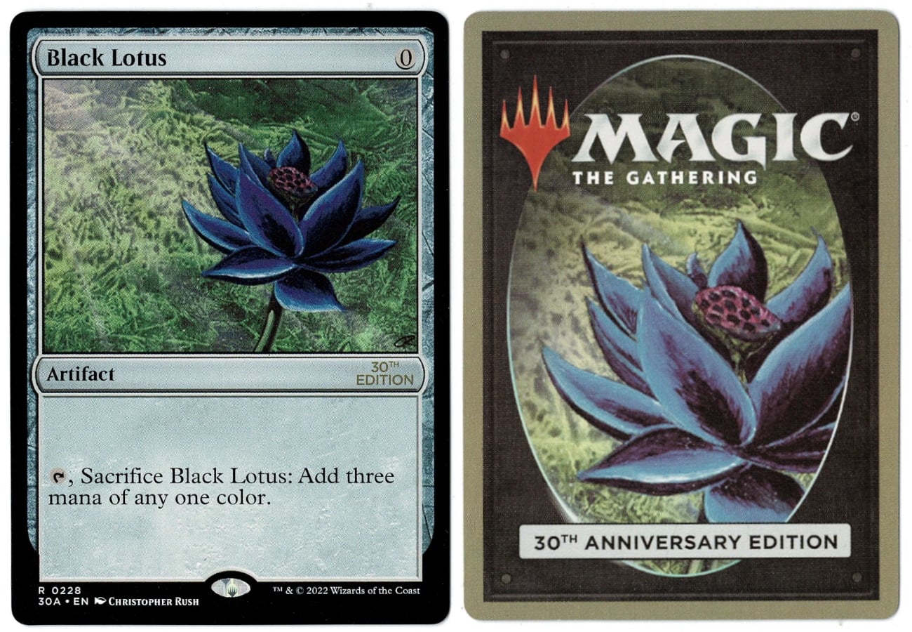 Black Lotus Magic the Gathering Proxy