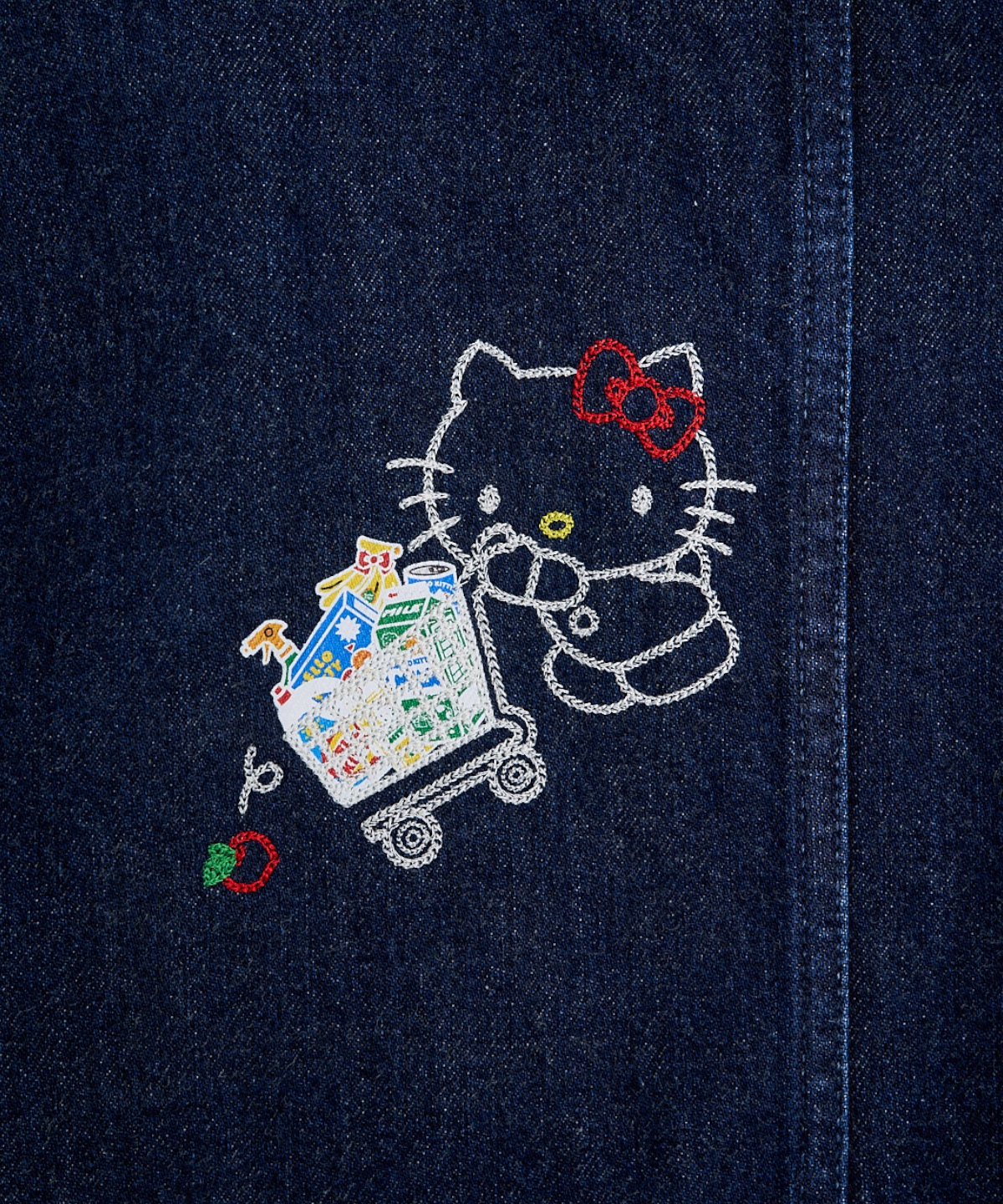 サンリオキャラクターズコラボ ハローキティ デニムジャケット