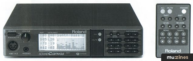 Roland SC55 Sound Canvas (SOS Sep 91)
