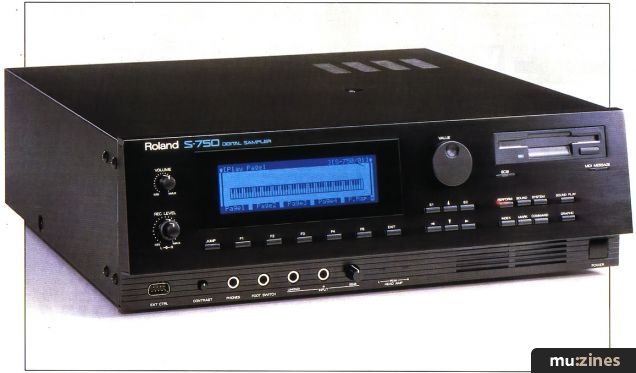 Roland S750 Sampler (SOS Oct 91)