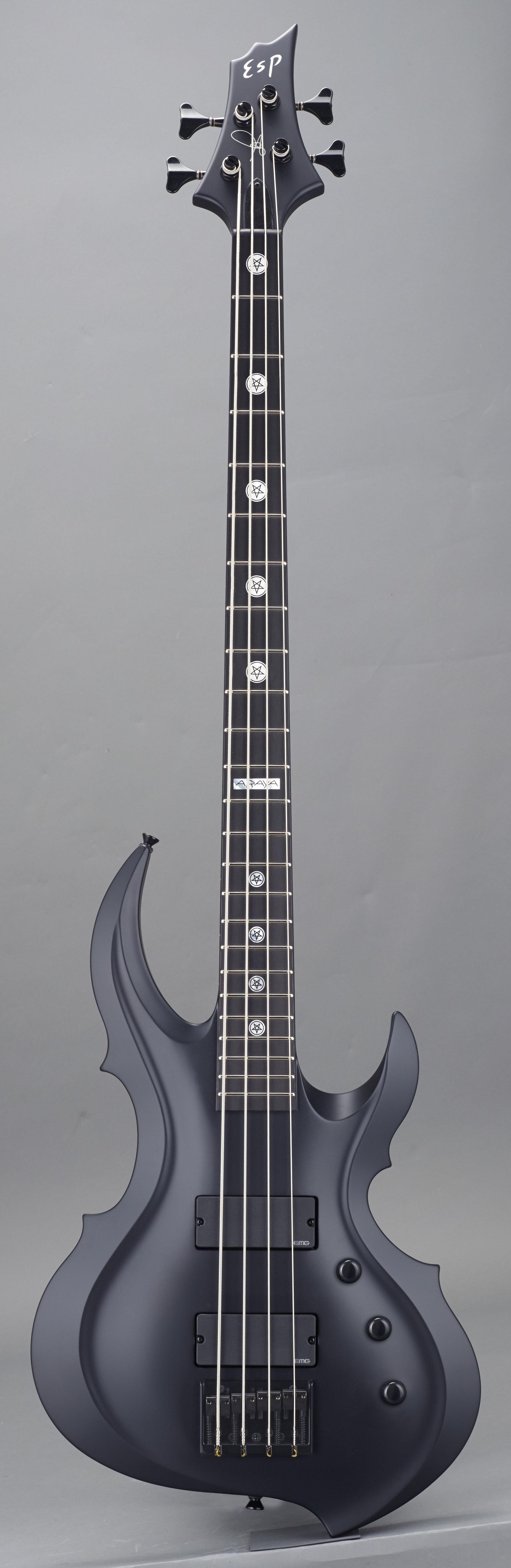 ESP Signatureシリーズ エレキベースTOM ARAYA FRX Black Satin新品