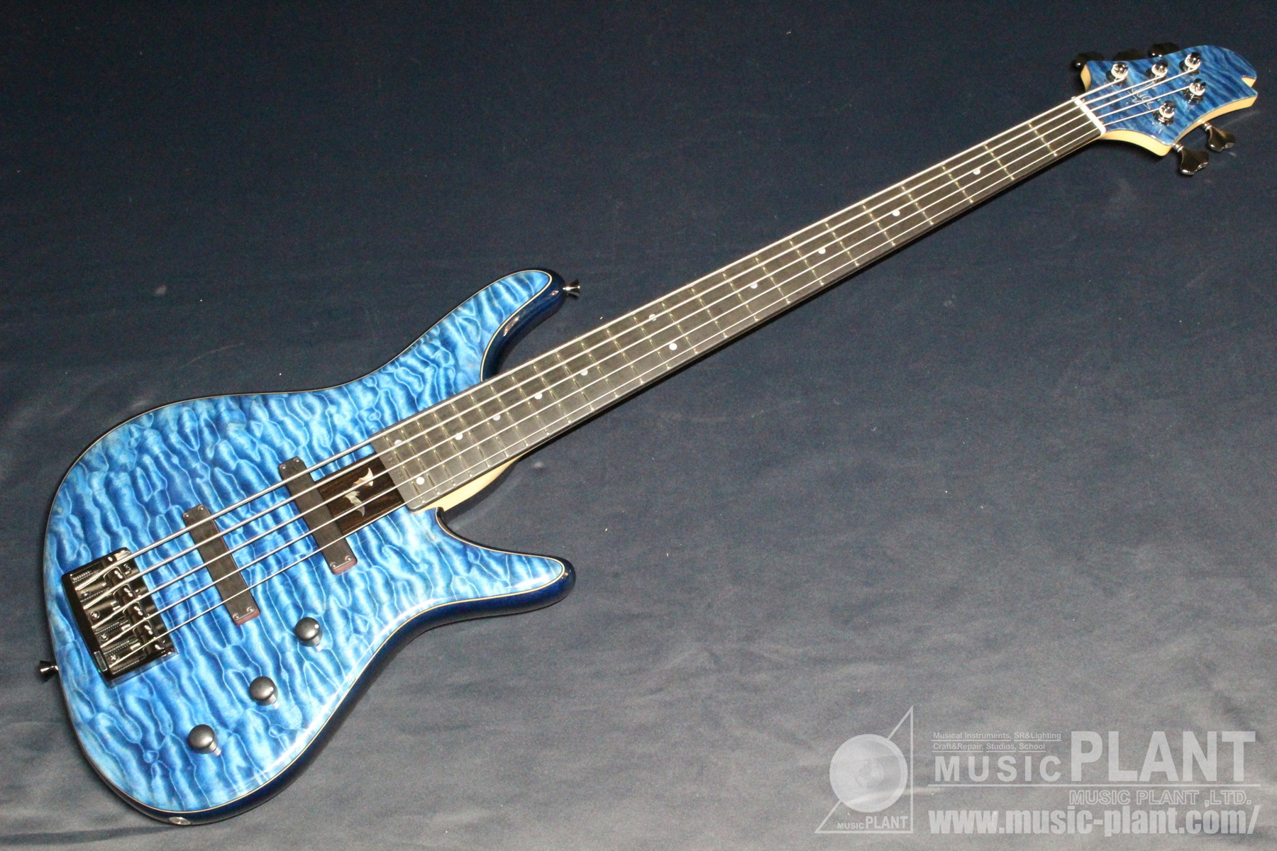 Sugi Luthier's Modelシリーズ エレキベースNB5 E EVQ/A-MAHO RBL新品