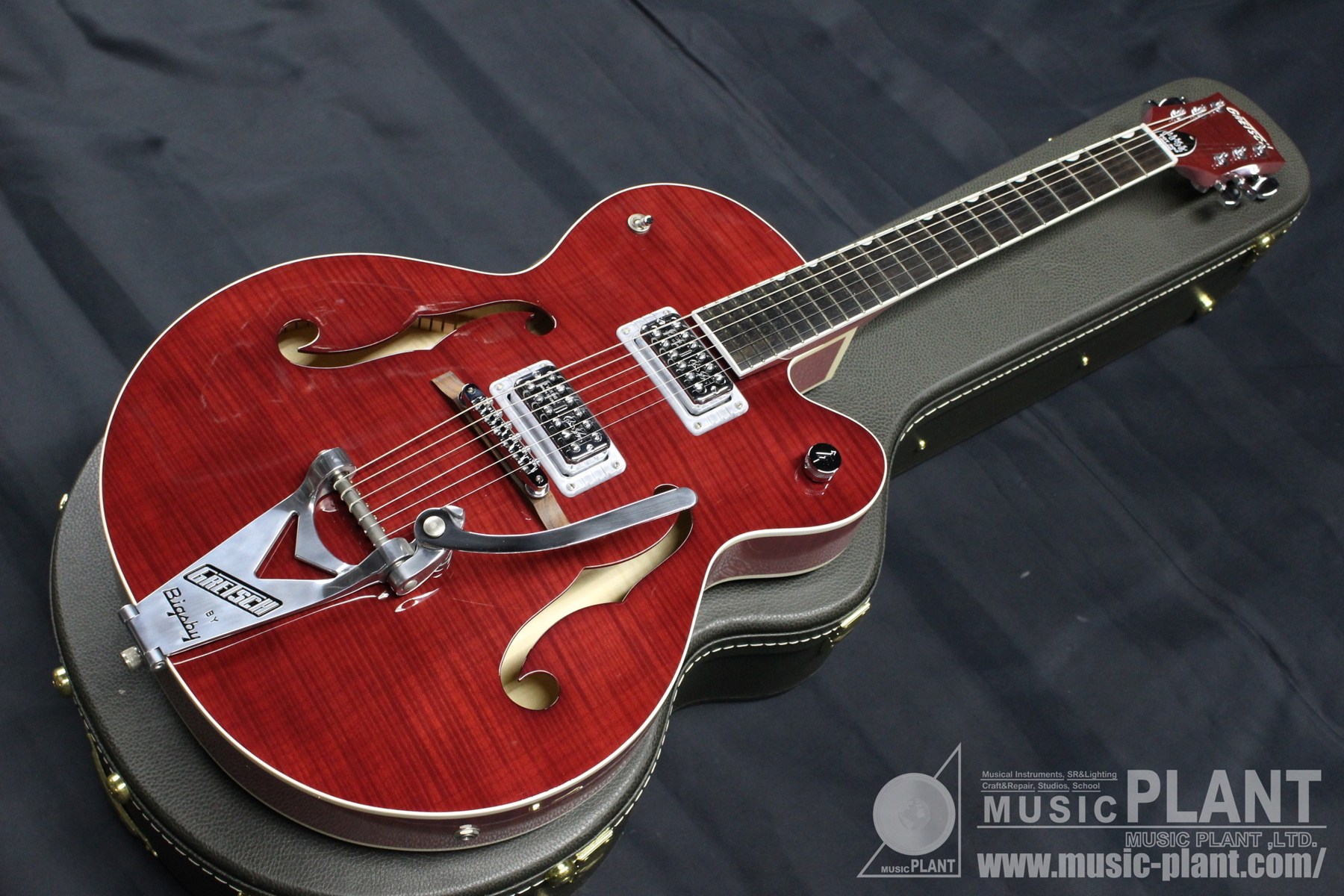 GRETSCH フルアコースティックギターG6120-BSHR-RRT Brian Setzer Hot