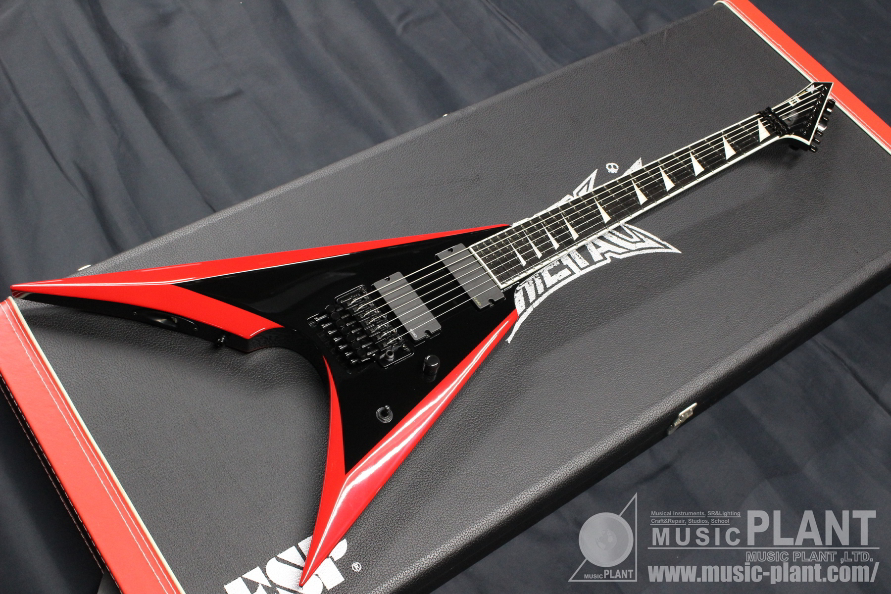 E-II エレキギターARROW-7 BABY METAL Black/Red bevel中古品()売却