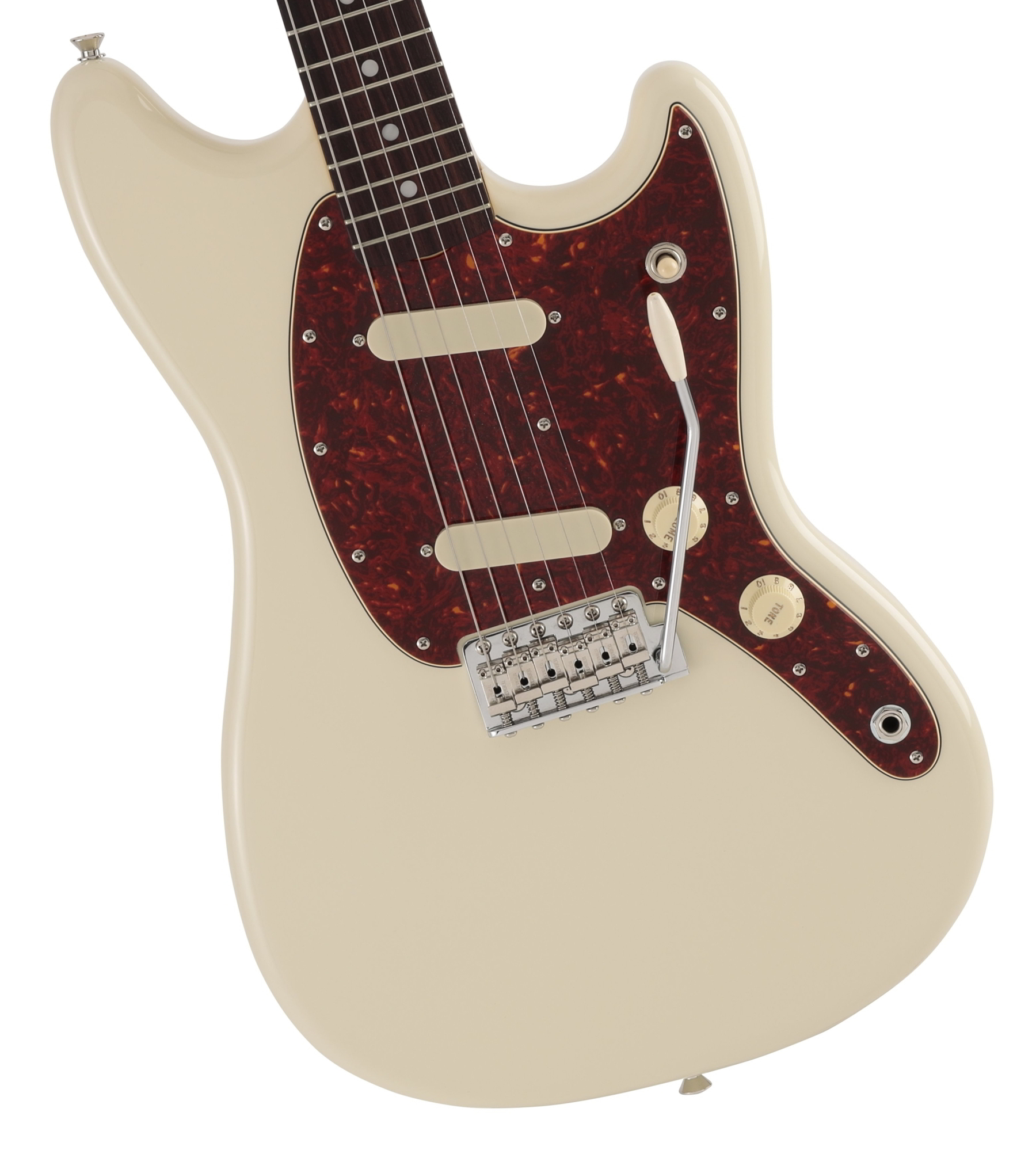 Fender Artistシリーズ ムスタングCHAR MUSTANG Olympic White新品在庫