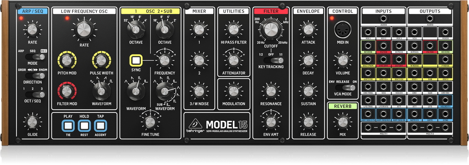 BEHRINGER ユーロラック対応アナログセミモジュラーシンセサイザー