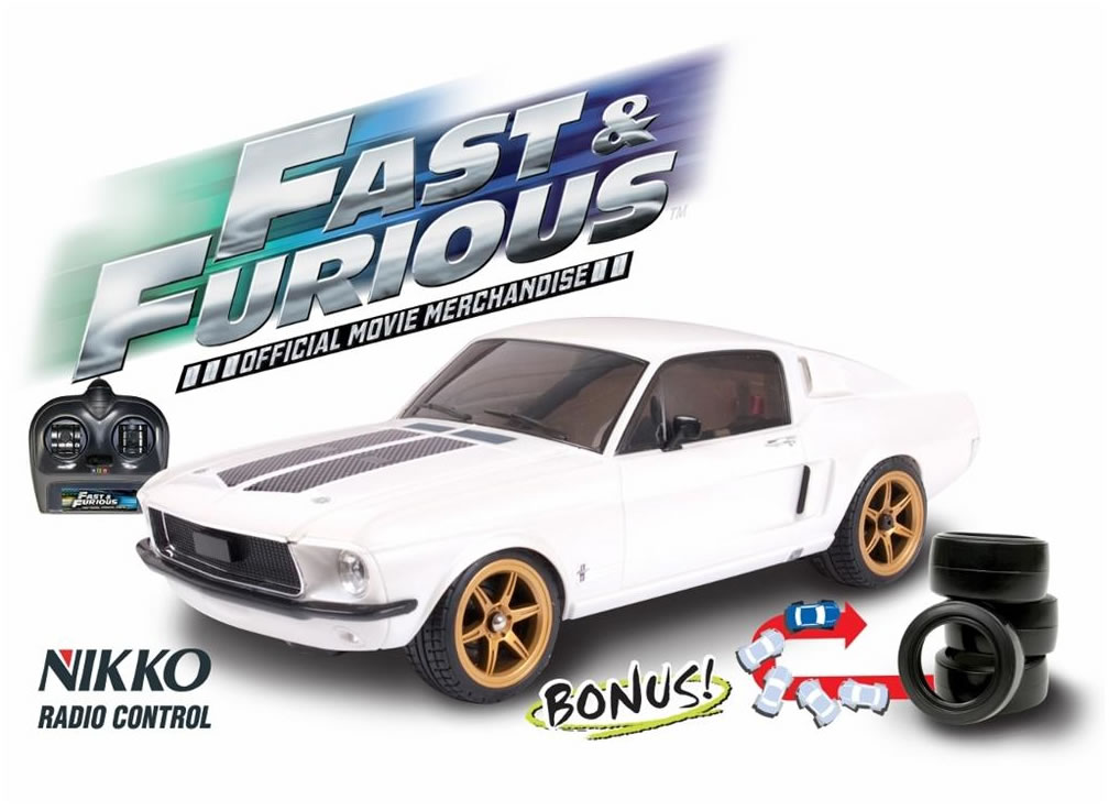 Fast and Furious 6 Nikko Radio Control 69' Ford Mustang - Mustang